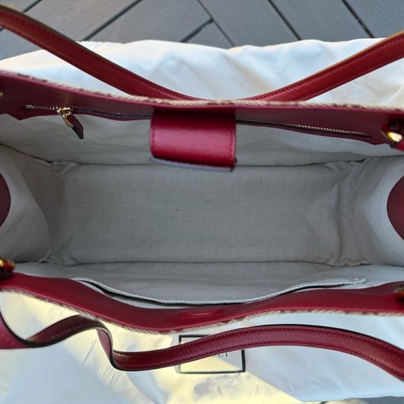 Gucci Monogram Satchel Tote - Picture 10 of 14